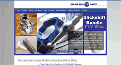 Desktop Screenshot of onlinegearboxparts.com